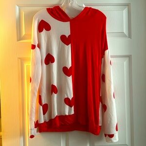 Blumin Apparel Heart Top Sz S